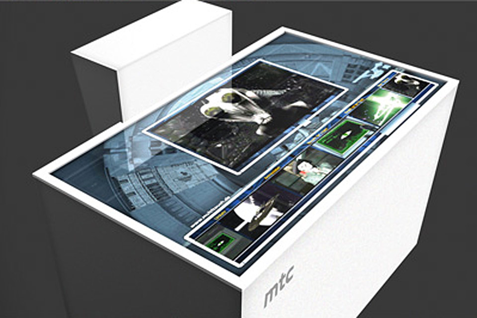 MTC Multi Touch Console Christian Bennat Projekt Technik Projekt Invention Bau Mirko Fichtner cbase 
