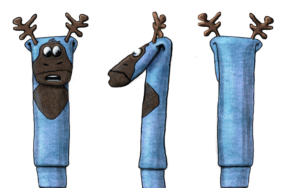 Socken Film Bennat Design 3D Character