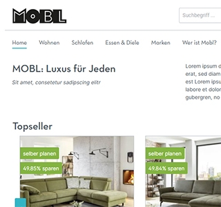MOBL / Shopware 6.0 * Redesign & Frontend